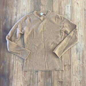 Camel Cashmere Sweater